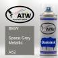 Preview: BMW, Space Gray Metallic, A52: 400ml Sprühdose, von ATW Autoteile West.